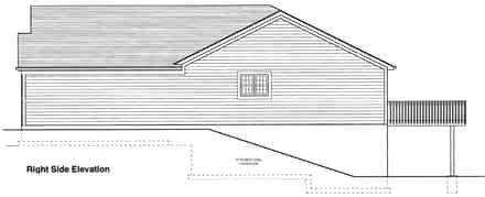 Ranch House Plan 98623 with 3 Bed, 2 Bath, 2 Car Garage Picture 2