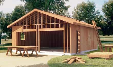 6022 - The How-to-Build Garage Plan