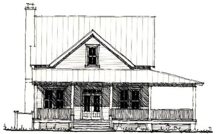 Country, Historic House Plan 73838 with 3 Bed, 3 Bath Elevation