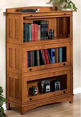 Barrister's Bookcase Woodworking Plan - DP-00181