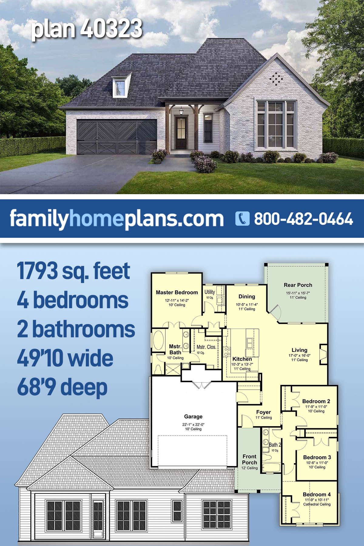 House Plan 40323