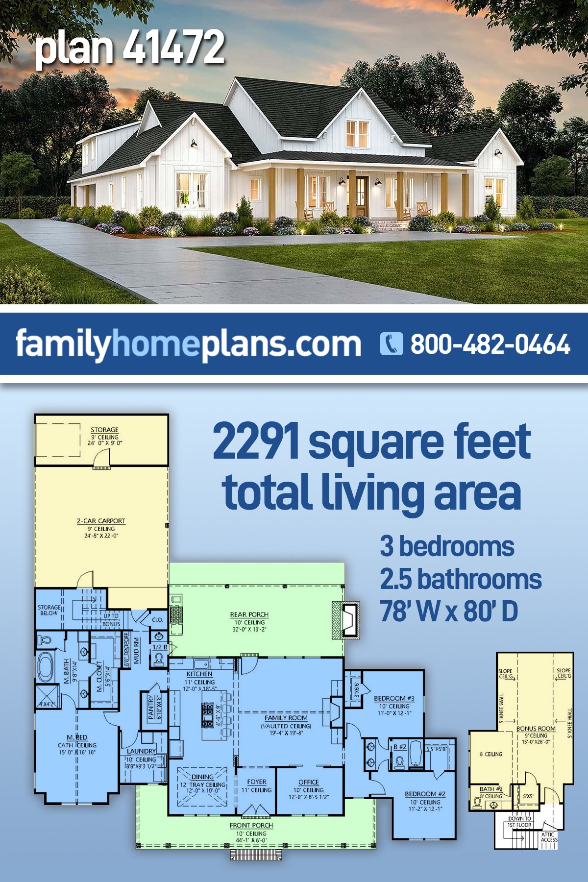 House Plan 41472