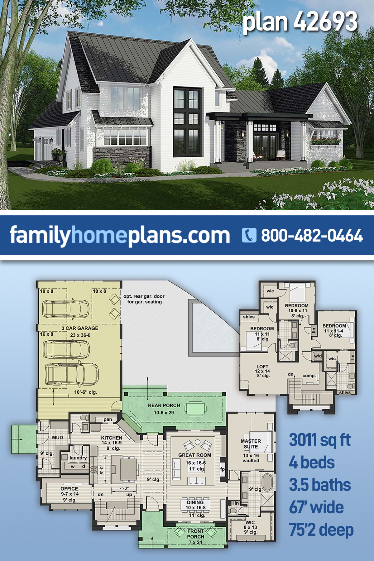 House Plan 42693