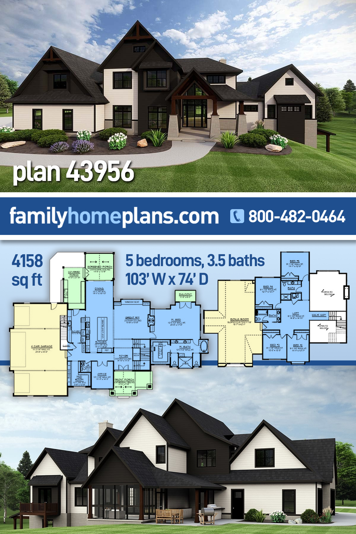 House Plan 43956