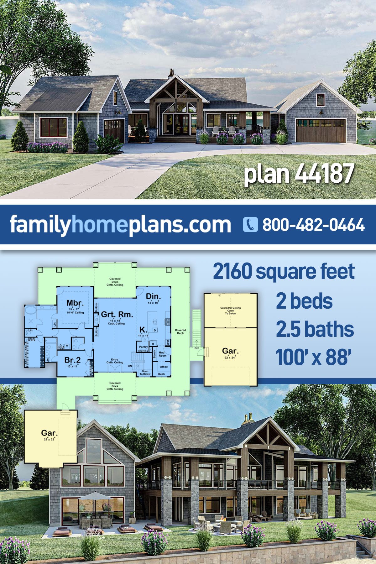 House Plan 44187