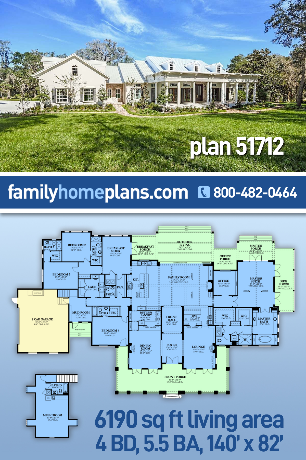 House Plan 51712