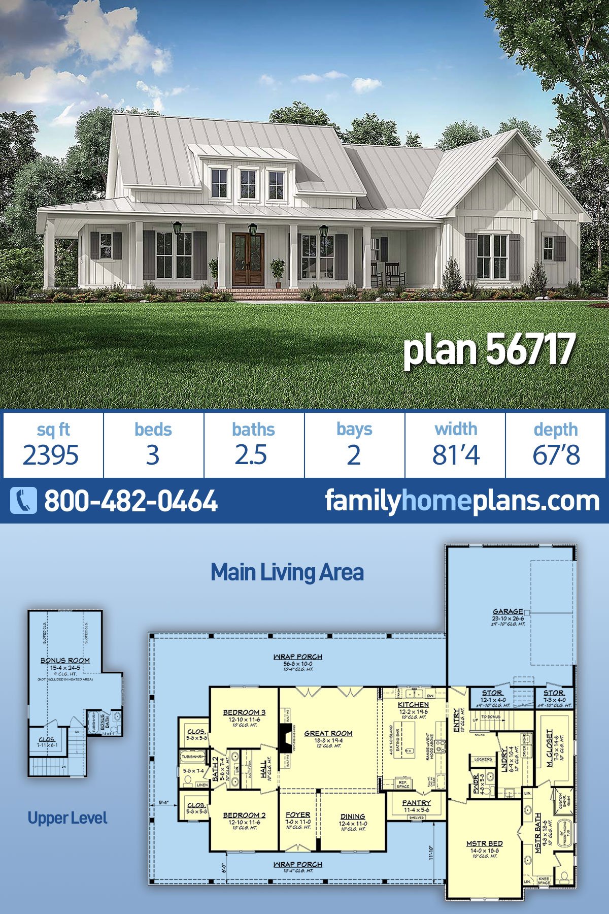 House Plan 56717