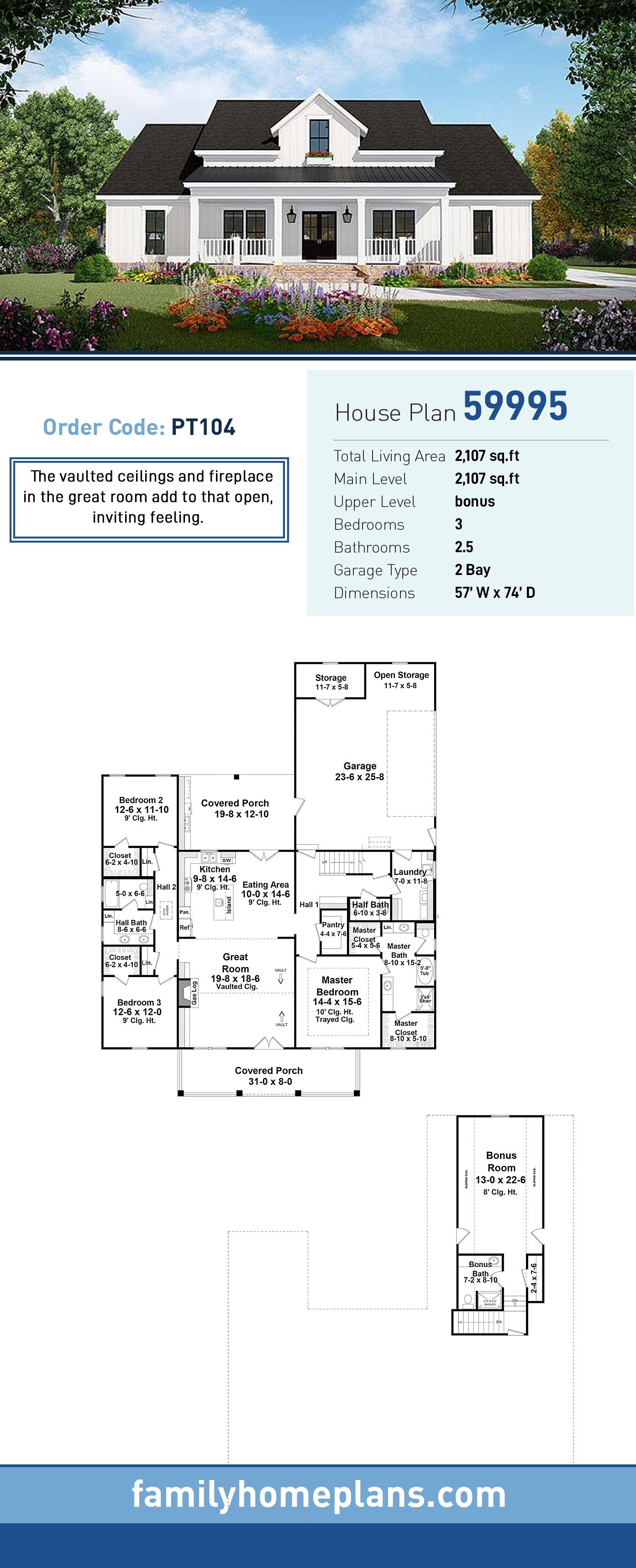 House Plan 59995