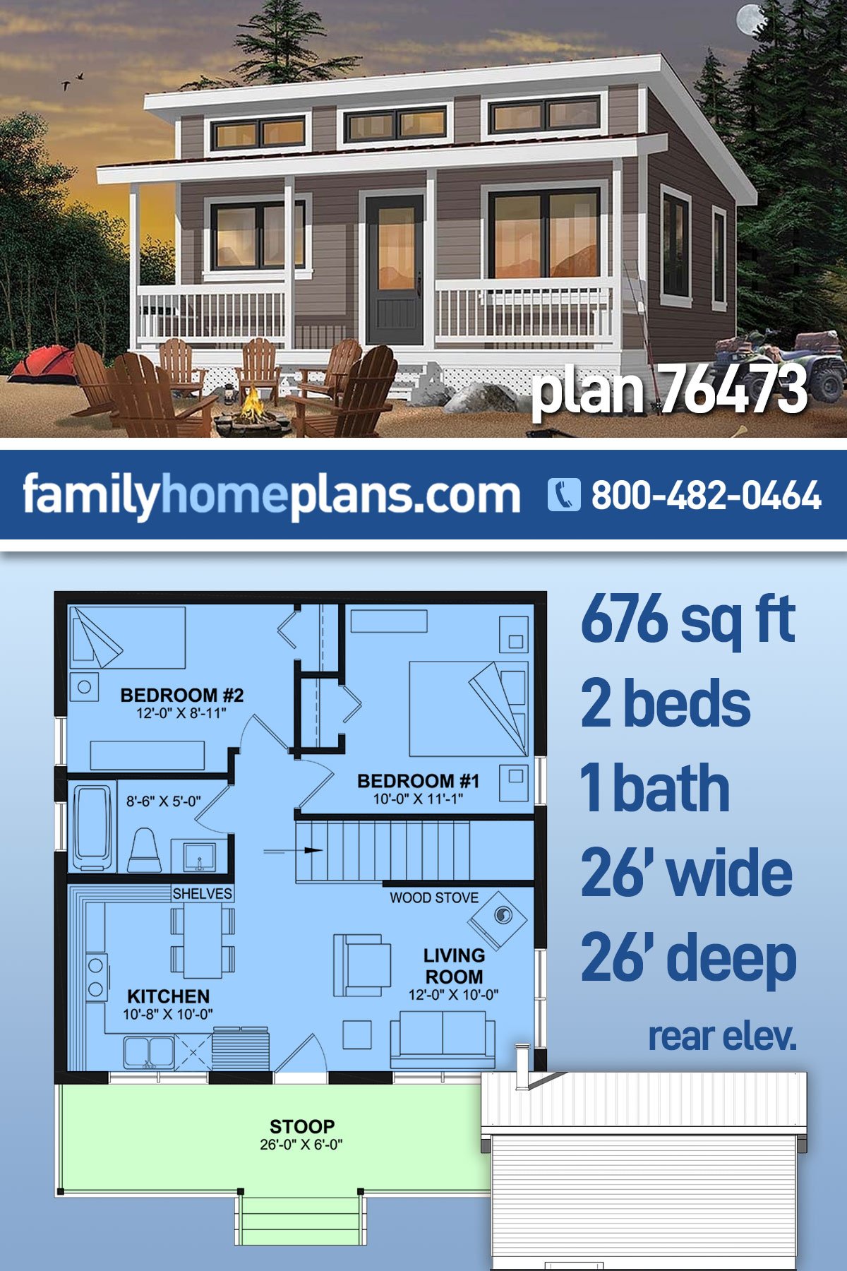 House Plan 76473