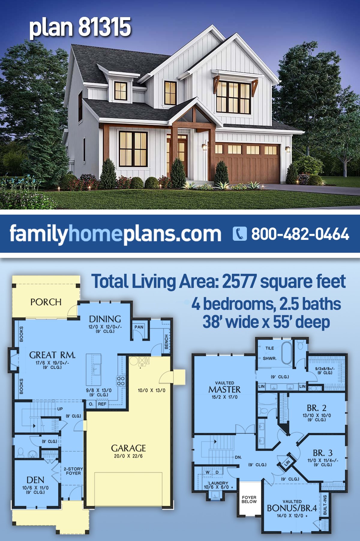 House Plan 81315