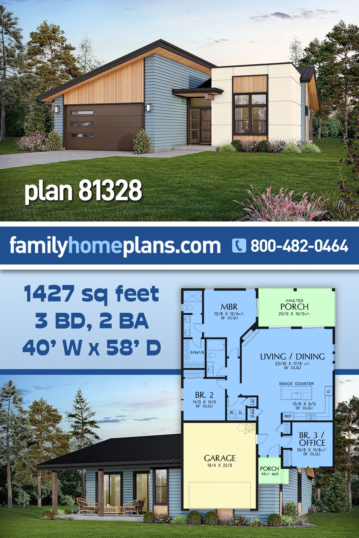 House Plan 81328
