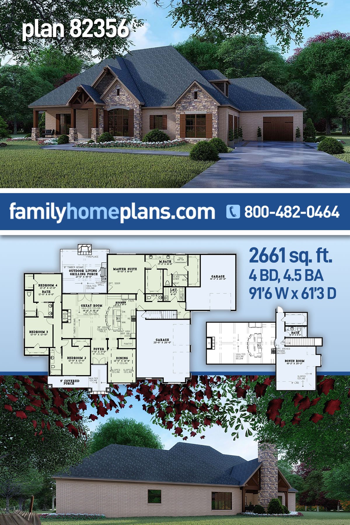 House Plan 82356