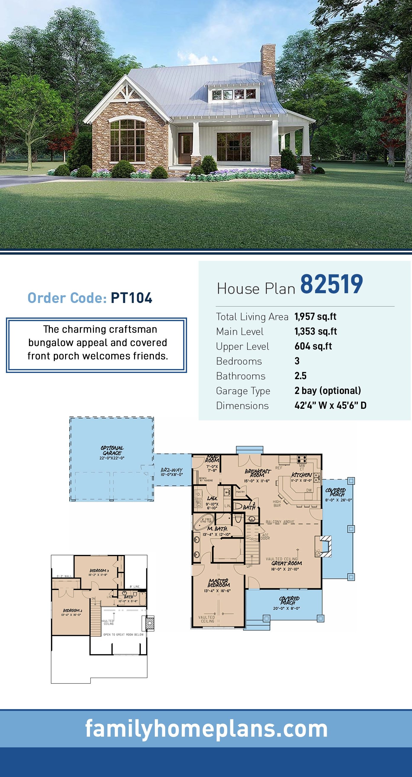 House Plan 82519