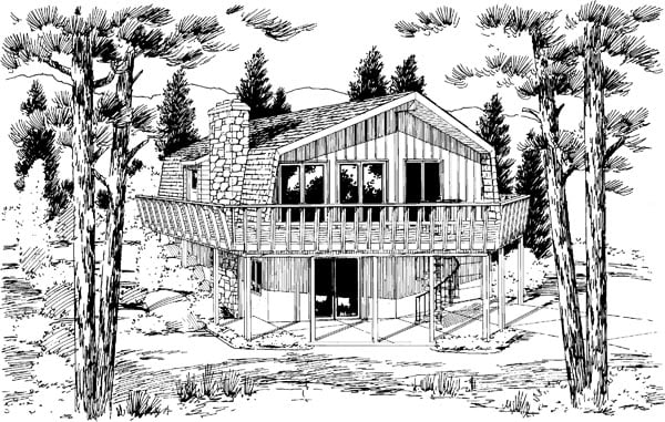 House Plan 10012 Elevation