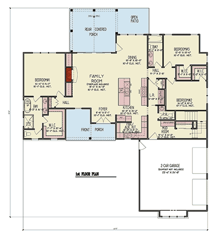 First Level Plan