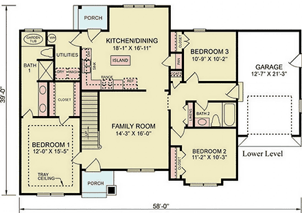 First Level Plan