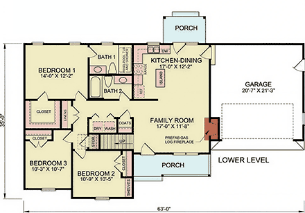 First Level Plan