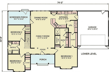 First Level Plan