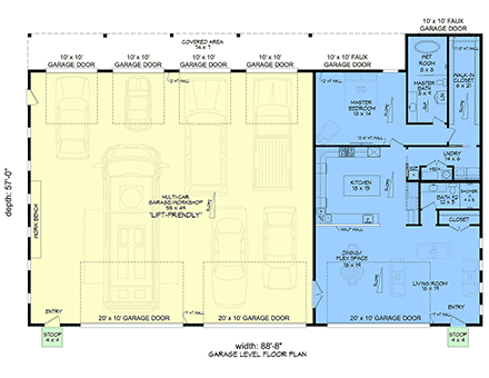 First Level Plan