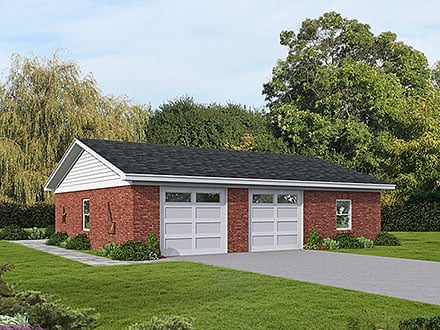Country Traditional Elevation of Plan 100356