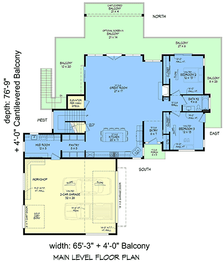 First Level Plan