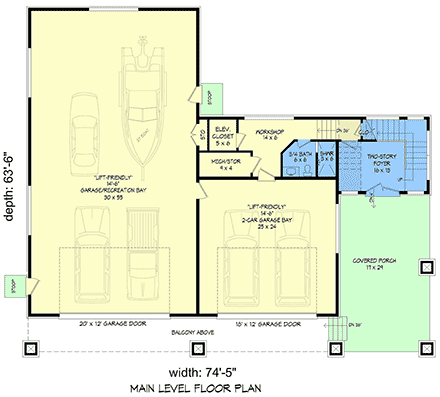 First Level Plan