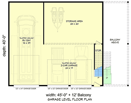 First Level Plan
