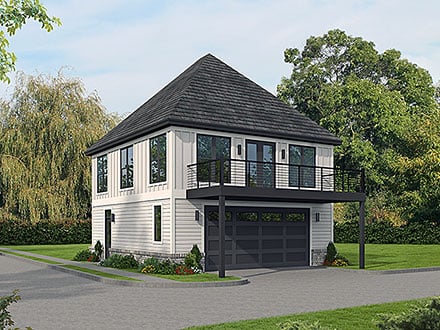 Traditional Elevation of Plan 100395