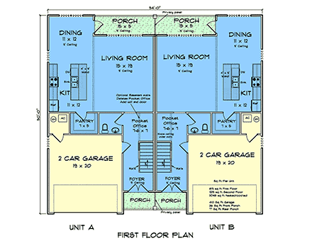 First Level Plan