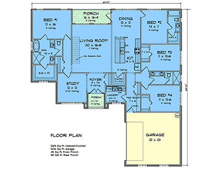 First Level Plan