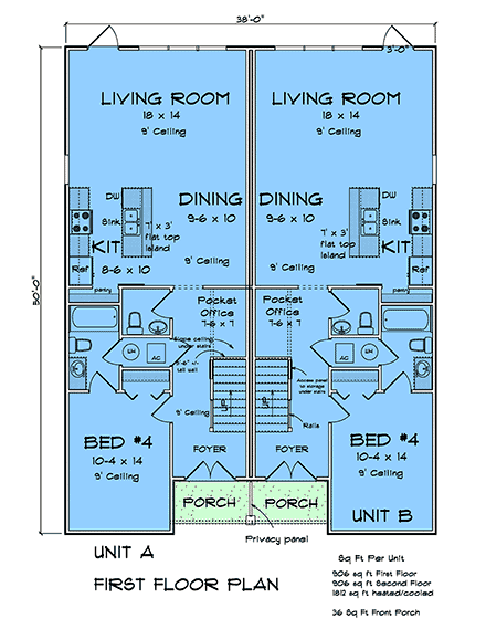 First Level Plan