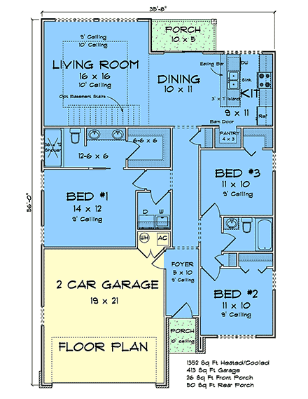 First Level Plan