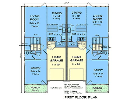 First Level Plan