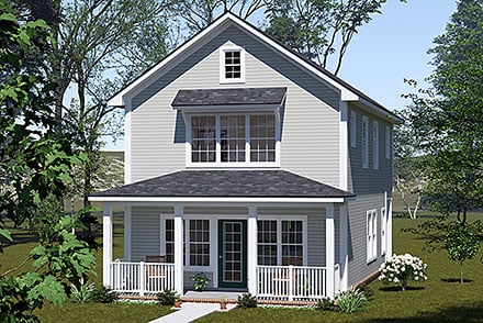 Cottage Traditional Elevation of Plan 100632