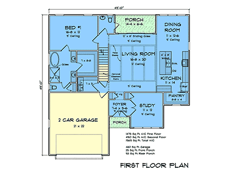 First Level Plan