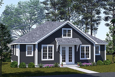 Cottage Traditional Elevation of Plan 100650