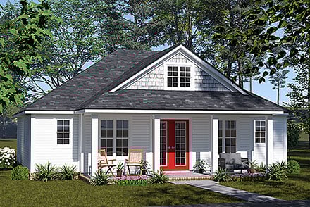 Cottage Traditional Elevation of Plan 100652
