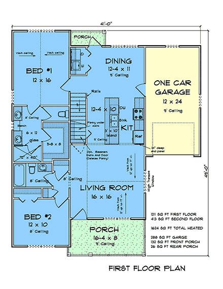 First Level Plan