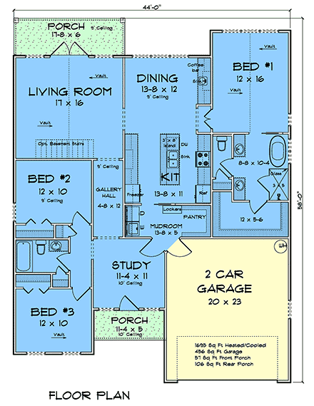 First Level Plan