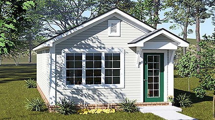 Cottage Country Traditional Elevation of Plan 100688