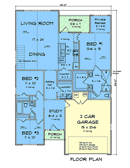 First Level Plan