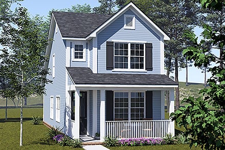 Traditional Elevation of Plan 100693