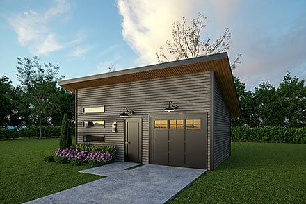 Plan 100809 - 375 Square Feet