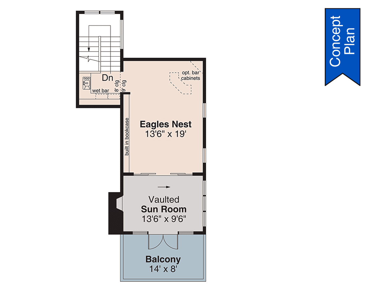 Contemporary Modern Level Two of Plan 100818