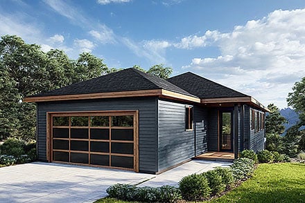 Contemporary Cottage Country Elevation of Plan 100859