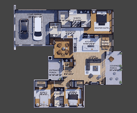 First Level Plan