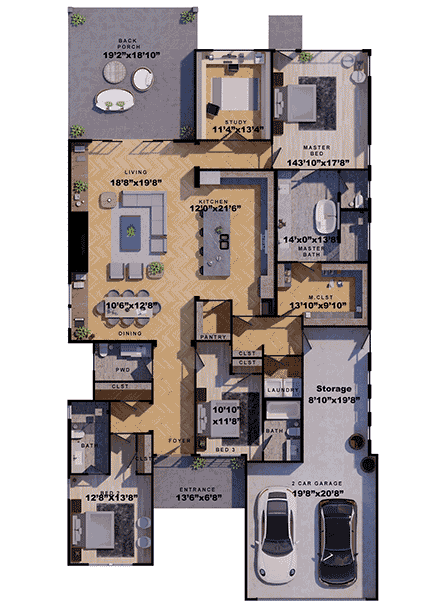 First Level Plan