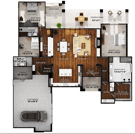 First Level Plan