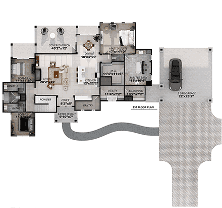 First Level Plan