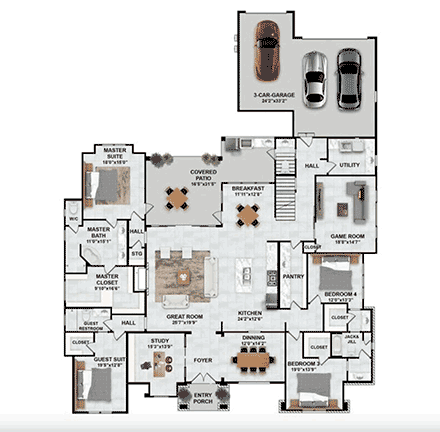 First Level Plan